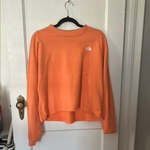 The North Face Women's Orange Sweatshirt